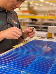 Australian made solar panels